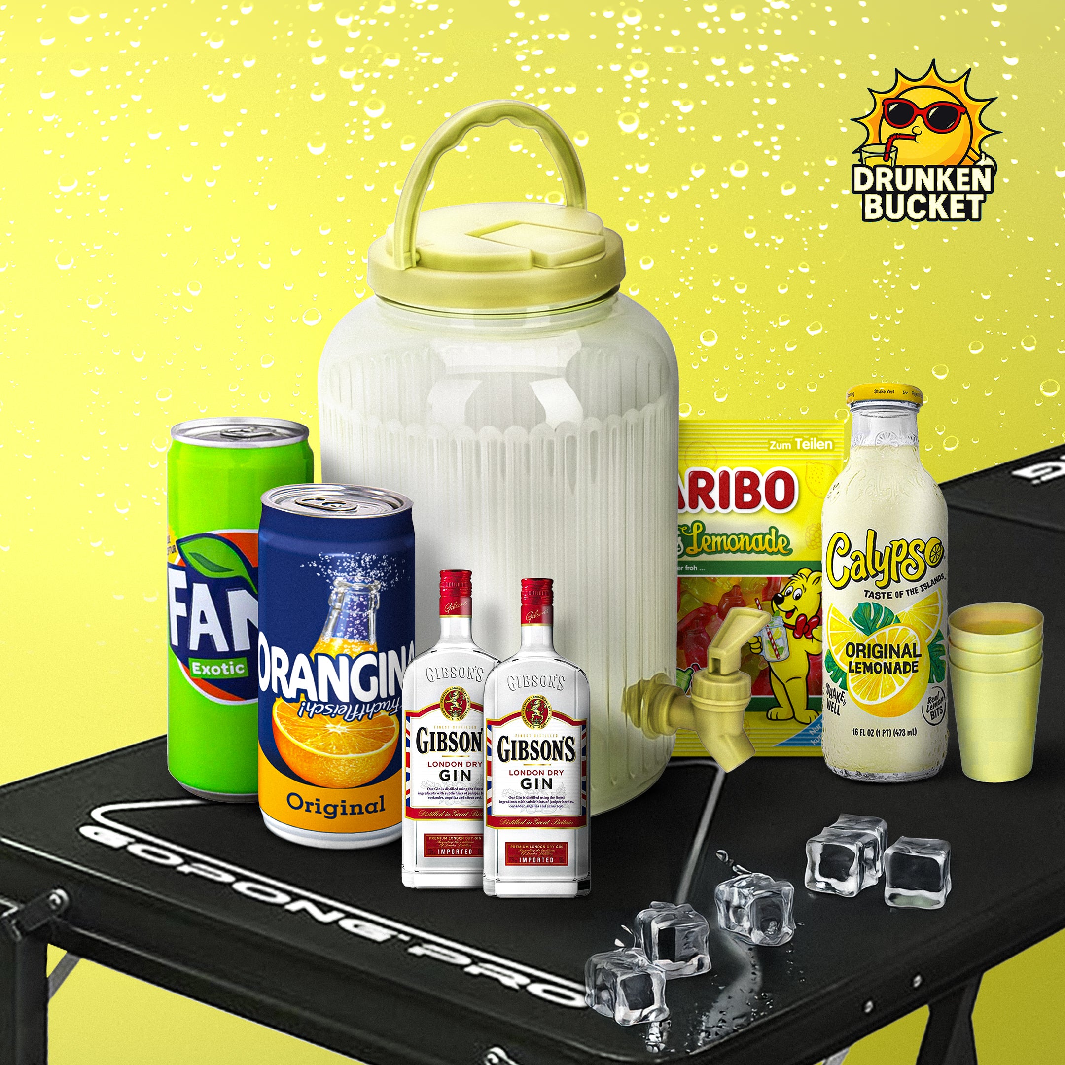 Drunken Bucket - Yellow Edition! Mix it yourself