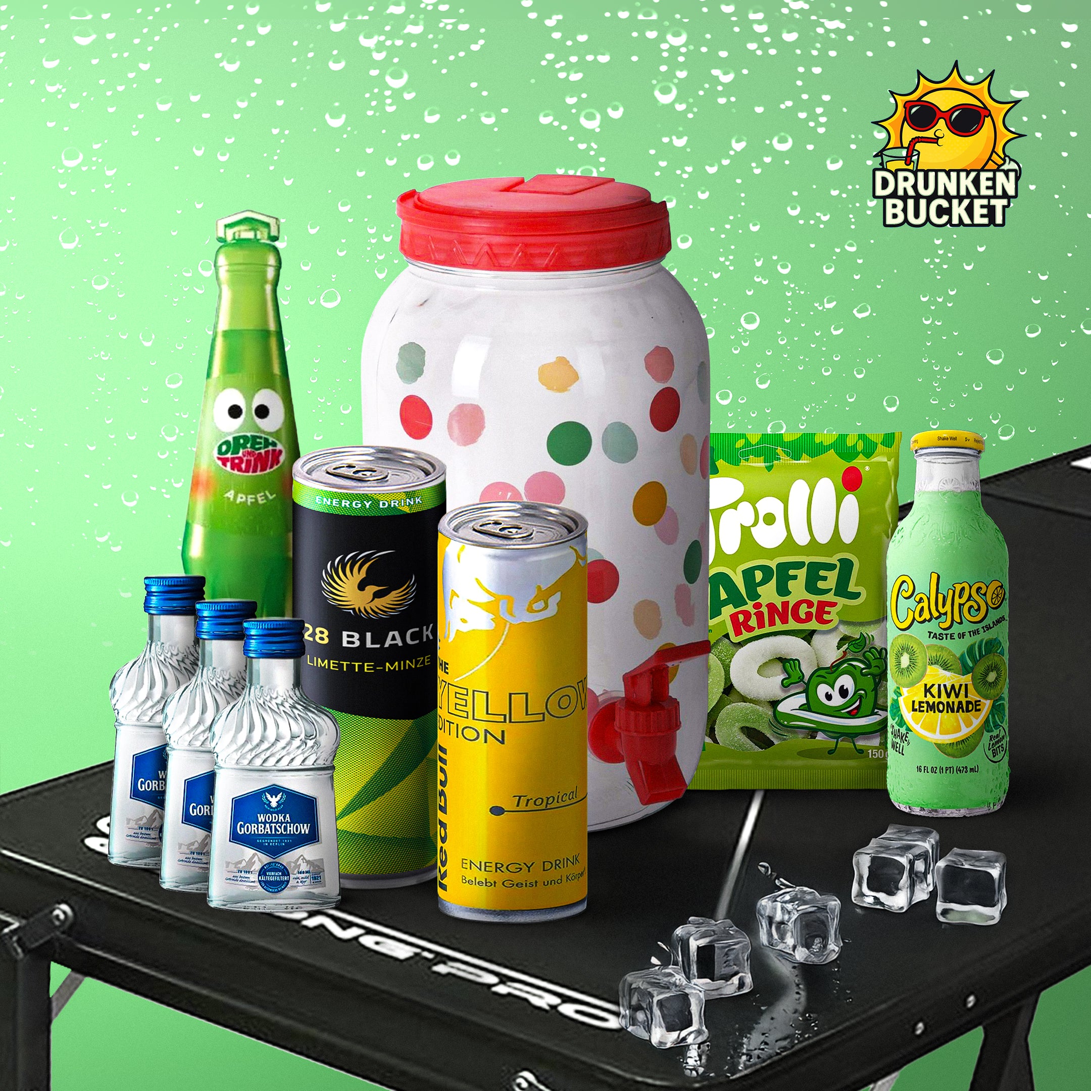 Drunken Bucket - Green Edition! Mix it yourself