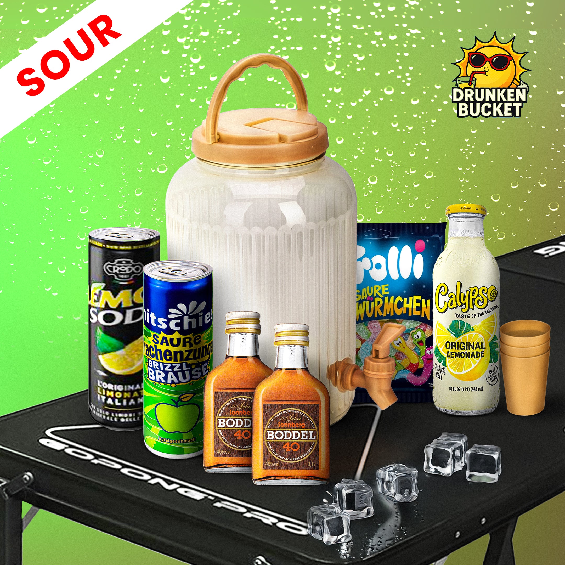 Drunken Bucket - Sour Edition! Mix it yourself