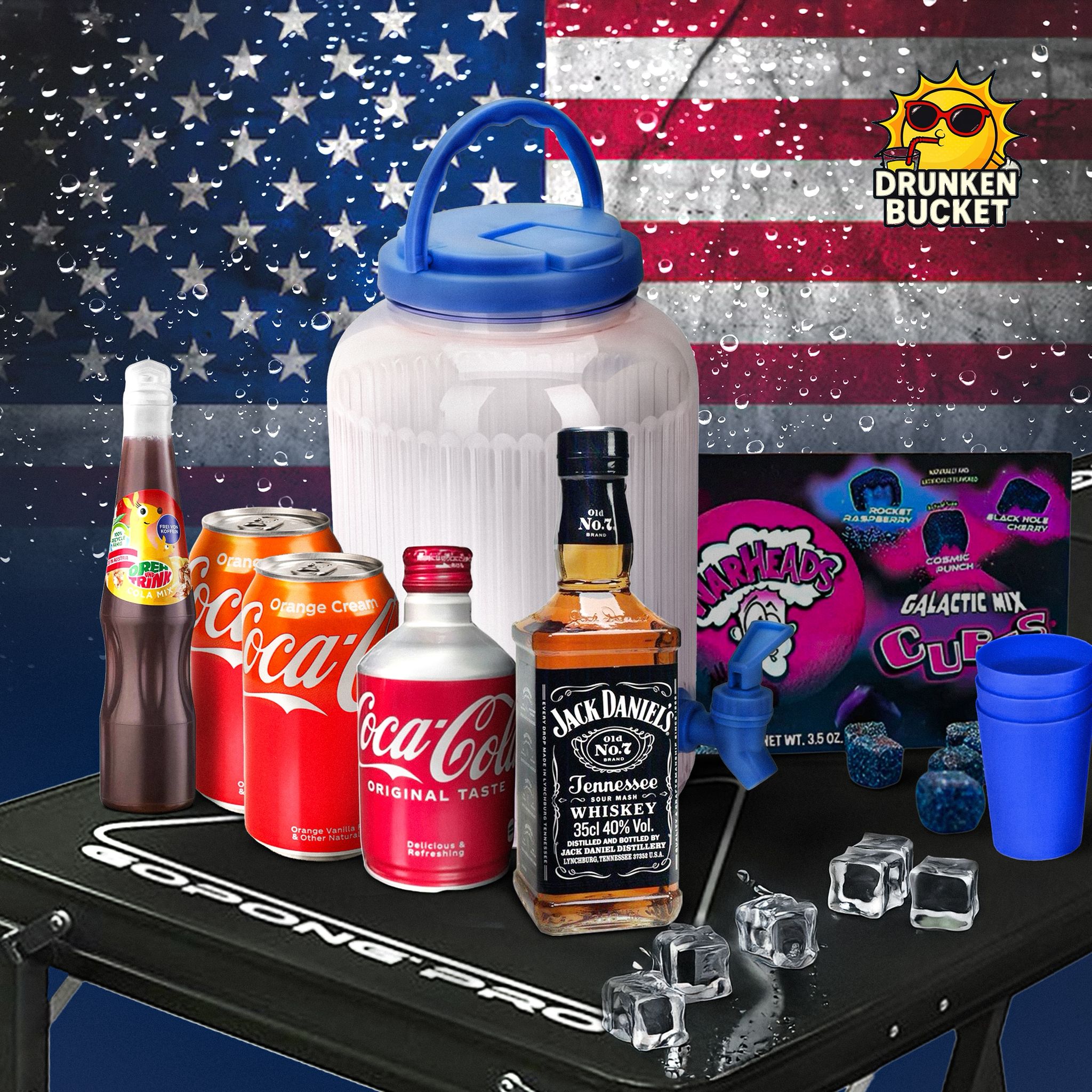Drunken Bucket - America Edition! Mix it yourself